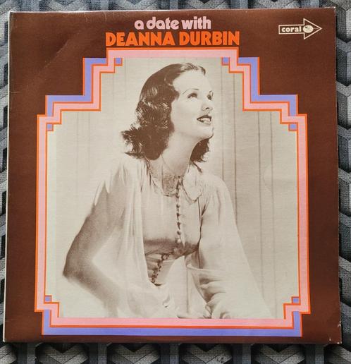LP A date with Deanna Durbin de 1970, CD & DVD, Vinyles | Jazz & Blues, Utilisé, Jazz, 1960 à 1980, Enlèvement ou Envoi