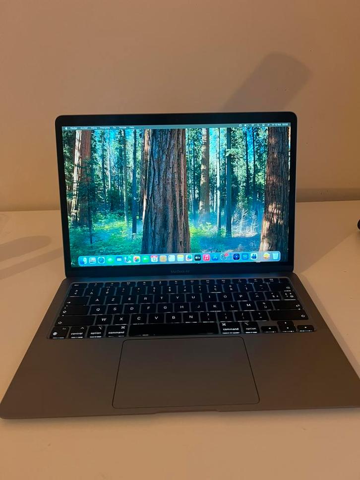 MacBook Air (2020) 13" 256GB, Informatique & Logiciels, Apple Macbooks, Comme neuf, MacBook, 256 GB, 8 GB, Envoi