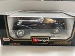 Mercedes-Benz 500K Roadster (1936) - 1/18ème, Comme neuf, Burago, Voiture