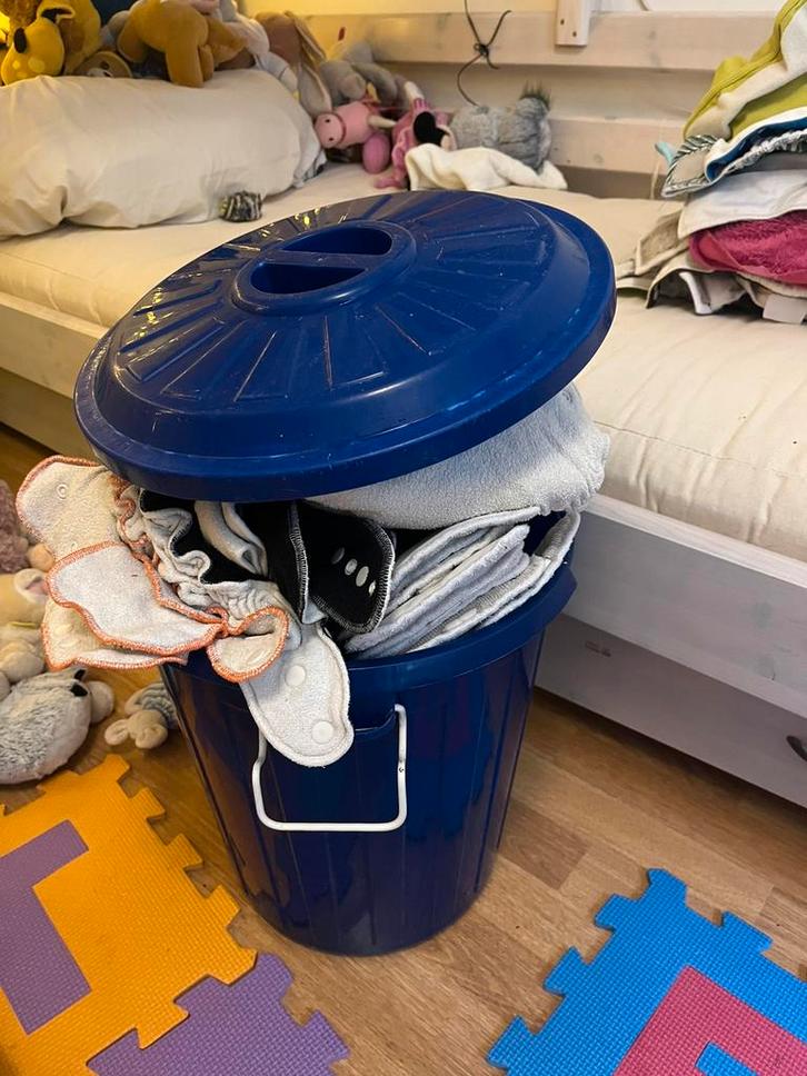 Grand lot de couches lavables, Enfants & Bébés, Bains & Soins, Utilisé, Autres types, Autres marques, Enlèvement