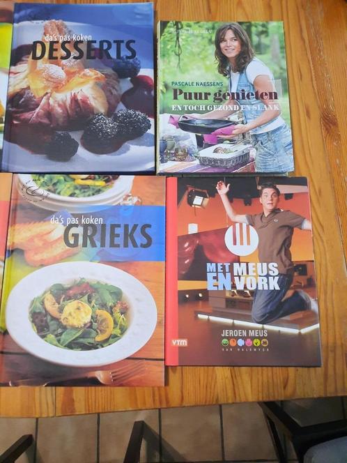 Kookboeken, Livres, Livres de cuisine, Comme neuf, Entrées et Soupes, Plat principal, Gâteau, Tarte, Pâtisserie et Desserts, Cuisine saine