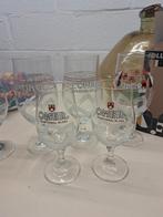 Omer van der Ghinste nr 4 ,  nr 6 + 2 kleine  2 grote glazen, Ophalen of Verzenden, Nieuw, Glas of Glazen, Overige merken