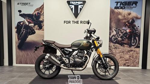 *NIEUW* Triumph Scrambler 400 ICON, Motoren, Motoren | Triumph, Bedrijf, Overig, 12 t/m 35 kW, 1 cilinder, Ophalen