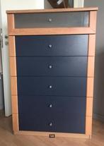 Ladekast / commode met 6 lades, Huis en Inrichting, Kasten | Ladekasten, Ophalen, Gebruikt, 5 laden of meer, 100 tot 150 cm