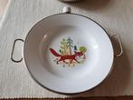 poseleinen warmhoudborden jaren 60, Antiek en Kunst, Ophalen of Verzenden