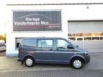 Volkswagen Transporter 2.0CRTDi 6pl. Lichte vracht/Dubbele c, Autos, Achat, 4 portes, Entreprise, Noir