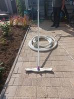 zwembad borstel + telescopische steel + slang, Tuin en Terras, Ophalen, Gebruikt, Reinigingsmiddel