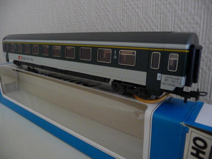 4123 MÄRKLIN HO—Voiture particulière suisse/Suisse voiture p, Hobby & Loisirs créatifs, Trains miniatures | HO, Neuf, Wagon, Märklin