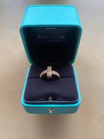 Tiffany&co T1 Ring in Yellow Gold with Diamonds, Handtassen en Accessoires, Ringen, Ophalen, Zo goed als nieuw, Met edelsteen