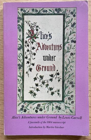 Alice's adventures under ground beschikbaar voor biedingen