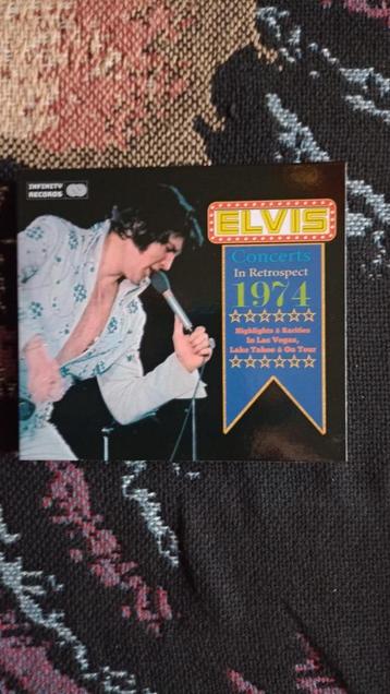Elvis dubbele bootleg cd , Concerts in retrospect(nieuw)  beschikbaar voor biedingen