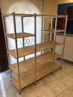 vitrinerek, Ophalen, Met plank(en), Metaal, 150 tot 200 cm