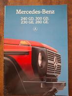 Mercedes-Benz  240 GD, 300 GD, 230 GE, 280 GE.  03/86, Ophalen of Verzenden, Nieuw, Mercedes