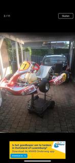 Birel met iame 125cc watergekoeld, Sport en Fitness, Karting, Ophalen of Verzenden, Zo goed als nieuw, Kart