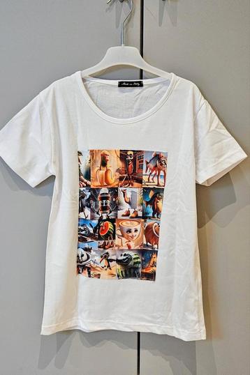 T-shirt Italian Brainrot maat 10j (140) beschikbaar voor biedingen