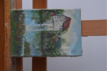 Olieverfschilderij van C.H. Dankmeijer beschikbaar voor biedingen