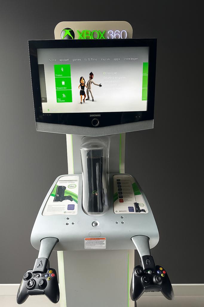 Demopod/Kiosk Xbox 360, Games en Spelcomputers, Spelcomputers | Xbox | Accessoires, Xbox 360, Ophalen