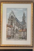 Pentekening SInt Paulus kerk Antwerpen Lindekens, Ophalen