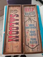 Vintage houten borden, Huis en Inrichting, Woonaccessoires | Tekstborden en Spreuken, Ophalen