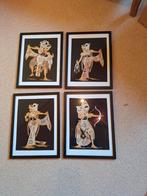 Kadertjes met kunst uit Java, Ophalen