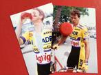 Wielerfotos  1989 tour team adr greg lemond , frank hoste, Sport en Fitness, Verzenden