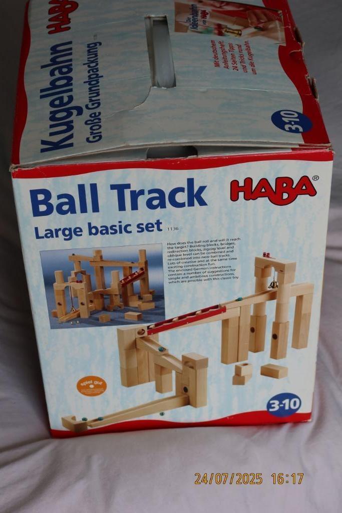 HABA toboggan à billes en bois dès 3 ans, Enfants & Bébés, Jouets | Jouets en bois, Comme neuf, Autres types, Enlèvement