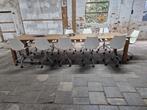 Opruiming moet weg !!! Lange tafel met 12 stoelen nu €1100, Huis en Inrichting, Ophalen of Verzenden, Gebruikt, 8 stoelen of meer