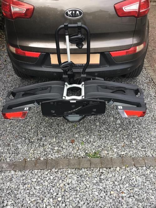 Thule easyfold XT2 933, Auto diversen, Fietsendragers, Zo goed als nieuw, Trekhaakdrager, 2 fietsen, Ophalen