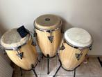 Congas + staanders, Ophalen