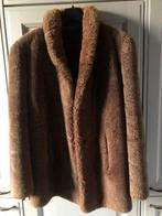 retro bontjas, Kleding | Dames, Jassen | Winter, Ophalen of Verzenden, Gedragen, Maat 38/40 (M), Bruin