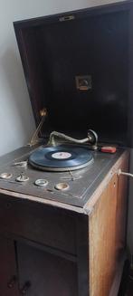 Gramophone tourne disque ancien, TV, Hi-fi & Vidéo, Tourne-disques, Enlèvement, Comme neuf