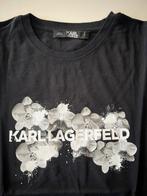 Karl Lagerfeld t-shirt zwart/noir - Medium - NIEUW/NEUF, Vêtements | Femmes, T-shirts, Neuf, Taille 38/40 (M), Enlèvement ou Envoi