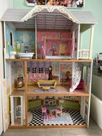 Poppenhuis Kidcraft Kaylee 118cm hoog, Ophalen, Zo goed als nieuw, Poppenhuis