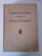 Lehrbuch der Physiologie., Boeken, Studieboeken en Cursussen, Ophalen of Verzenden, Zo goed als nieuw
