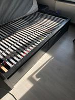 Malm bed ikea 140/200, Huis en Inrichting, Slaapkamer | Bedden, Ophalen, Overige materialen, Gebruikt, Zwart