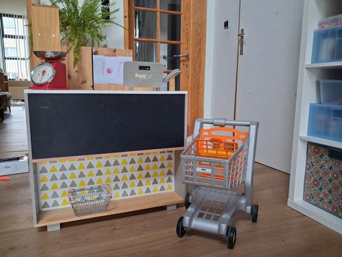 Winkel met karretje en benodigdheden, Verzamelen, Speelgoed, Gebruikt, Ophalen