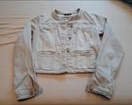 Lichtgrijs kort denim jasje, Terre Bleue, Kleding | Dames, Maat 38/40 (M), Terre Bleue, Ophalen of Verzenden, Grijs
