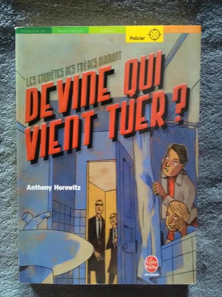 „Raad eens wie er komt doden?” Anthony Horowitz 2002, Boeken, Kinderboeken | Jeugd | 10 tot 12 jaar, Gelezen, Fictie, Ophalen of Verzenden