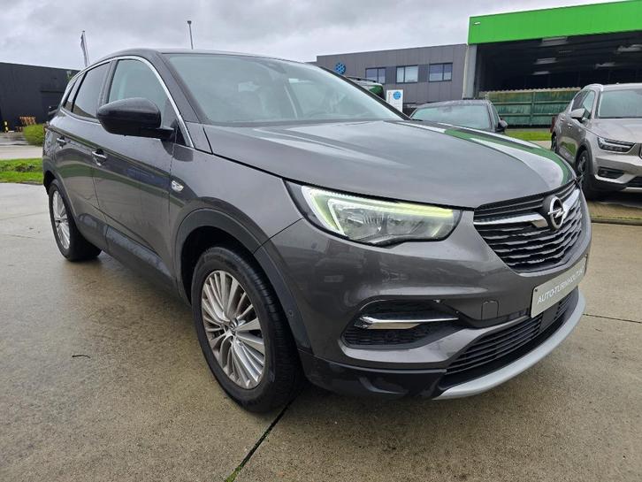Opel Grandland X 1.2 Turbo Automaat Navi, Airco + Garantie, Auto's, Opel, Bedrijf, Te koop, Grandland X, ABS, Airbags, Airconditioning