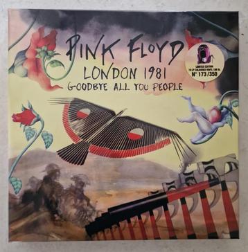 PINK FLOYD-London 1981 Goodbye all You People 10 LP BOX Colo disponible aux enchères