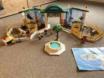 Playmobil grote dierentuin (set is volledig) voor 65 euro beschikbaar voor biedingen