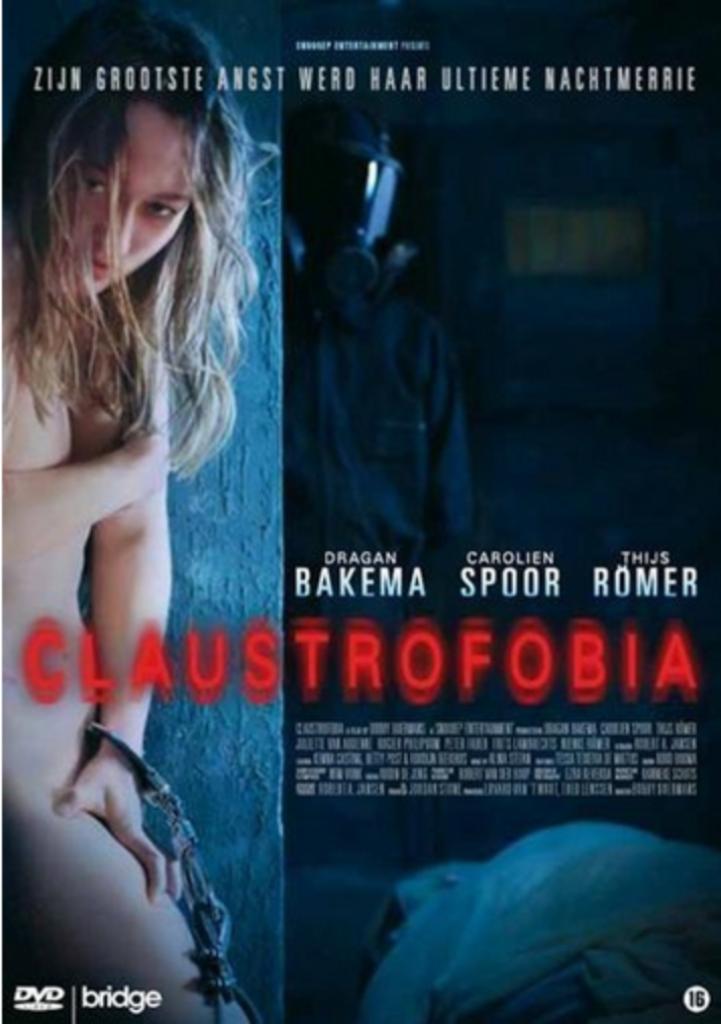 Claustrofobia (2011) Dvd Zeldzaam !, Cd's en Dvd's, Dvd's | Nederlandstalig, Gebruikt, Film, Thriller, Vanaf 16 jaar, Ophalen of Verzenden