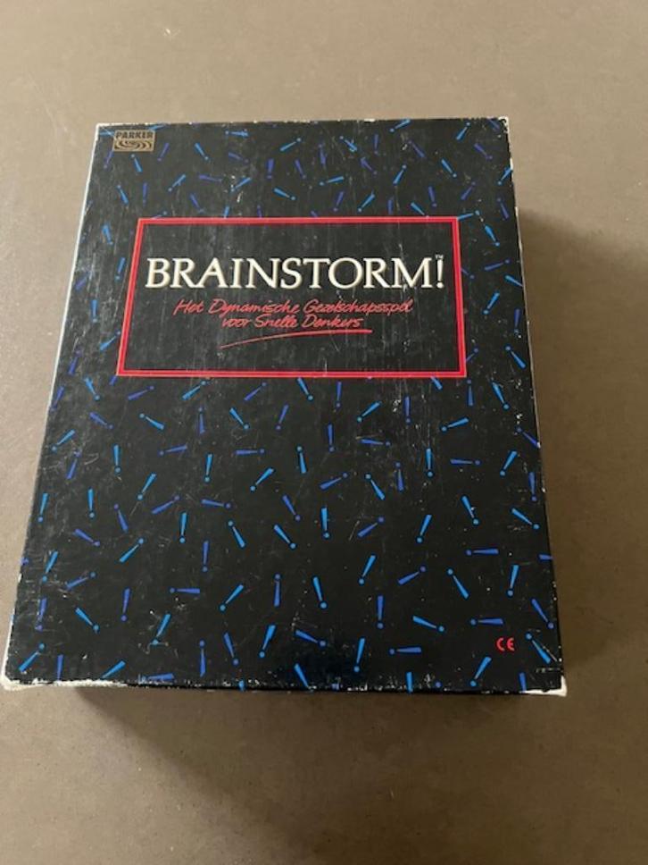 Brainstorm gezelschapsspel - Vintage, Hobby en Vrije tijd, Gezelschapsspellen | Bordspellen, Gebruikt, Een of twee spelers, Drie of vier spelers