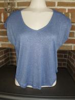blauwe dames T-shirt, ruime small, Kleding | Dames, T-shirts, Ophalen of Verzenden, Zo goed als nieuw