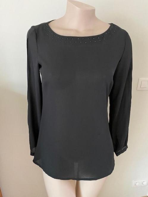 Zwarte Feestelijke blouse (S) - s’Oliver – Nieuw!, Kleding | Dames, Blouses en Tunieken, Nieuw, Maat 34 (XS) of kleiner, Zwart