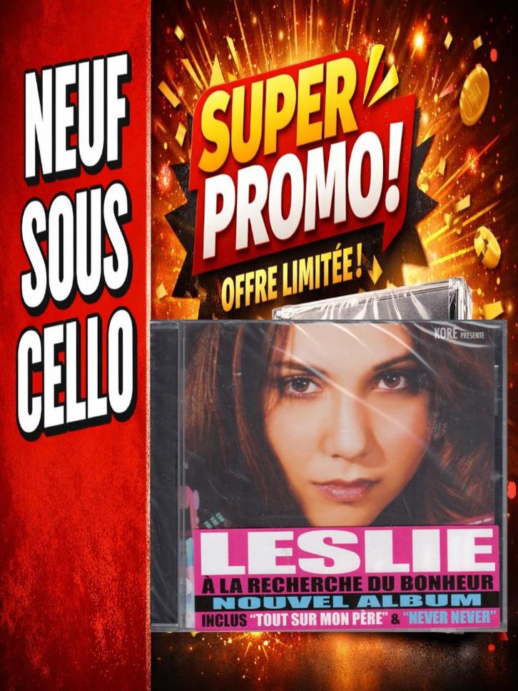 NEGEN ONDER CELLO | Leslie — Op zoek naar geluk | G6, Cd's en Dvd's, Cd's | Pop, Nieuw in verpakking, Ophalen of Verzenden