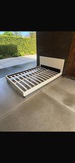 Bed 140/200, Huis en Inrichting, Slaapkamer | Bedden, Ophalen, Overige materialen, Wit, 140 cm