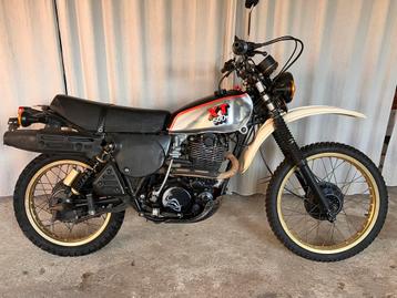 Yamaha XT500 1983, Motoren, 499 cc, Enduro, 1 cilinder