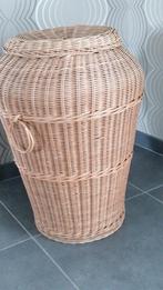 Mooie rieten wasmand linnenmand, Huis en Inrichting, Ophalen, Zo goed als nieuw, Mand