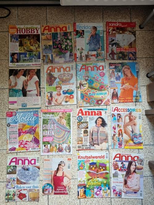 16 tijdschriften Anna €10, Livres, Journaux & Revues, Utilisé, Enlèvement ou Envoi